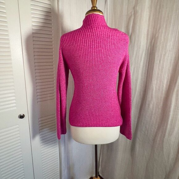 St. Johns Bay | Women’s | Sweaters | Petite S | Raspberry Knitted Sweater - Picture 4 of 5